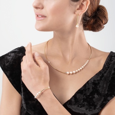 Колье Coeur de Lion, Asymmetry Freshwater Pearls, 1102/10-1416 Колье Coeur de Lion, Asymmetry Freshwater Pearls, 1102/10-1416