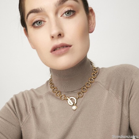 Колье VIDDA, Waterfall, с жемчугом, VD22-00988 серебристый, 45см Колье VIDDA, Waterfall, с жемчугом, VD22-00988 серебристый, 45см