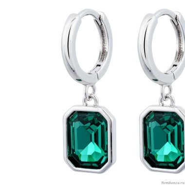 Серьги Fiore Luna, EMERALD, ACE29031-04 Серьги Fiore Luna, EMERALD, ACE29031-04