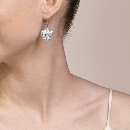 Серьги Coeur de Lion, Magic Crystal 5054/20-1800. Германия