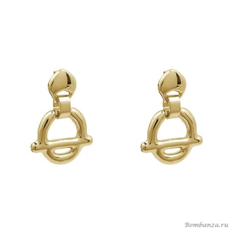 Серьги Ciclon, Pura, металл, CN-230600 золотистый Серьги Ciclon, Pura, металл, CN-230600 золотистый