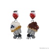 Серьги TARATATA, Chapardeuse, асимметричные,со смолой,бусинами и нитью, TT-H24-07993-10M серебристый Серьги TARATATA, Chapardeuse, асимметричные,со смолой,бусинами и нитью, TT-H24-07993-10M серебристый