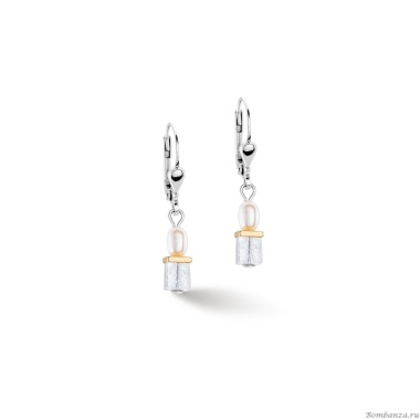 Серьги Coeur de Lion, White, 1126/20-1400 Серьги Coeur de Lion, White, 1126/20-1400
