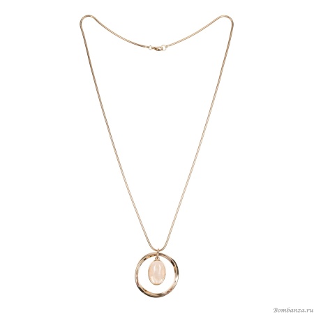 Колье Fiore Luna, CRYSTAL-PEACH OPAL