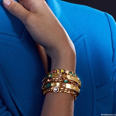 Браслет Dyrberg Kern, BELLA I SG CRYSTAL, 390112