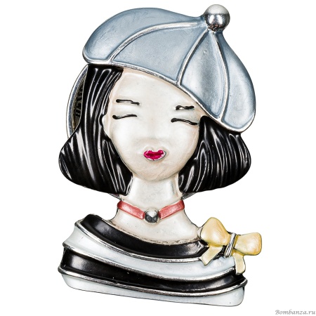 Брошь Shadore, Девочка в берете