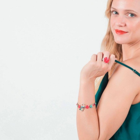 Браслет Taratata, Bisou, бусины Браслет Taratata, Bisou, бусины