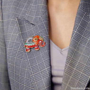 Брошь Shadore, Слон