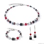 Серьги Coeur de Lion, Black-Red 4530/20-1303. Германия