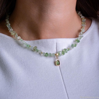 Колье Lanzerotti, Ispirazione, пренит, LZ-24.10-416 мятный