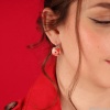 Серьги TARATATA, Kiff me, с цветной смолой, TT-H24-08759-105 розовый Серьги TARATATA, Kiff me, с цветной смолой, TT-H24-08759-105 розовый