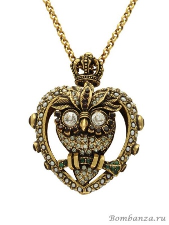 Колье Alcozer & J, Classic, Сова, C4826C N