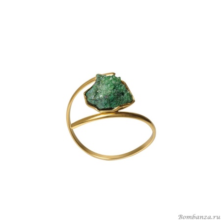 Браслет Katerina Vassou, Iris, кафф, с агатом, KV24.1-308995GGREEN зеленый