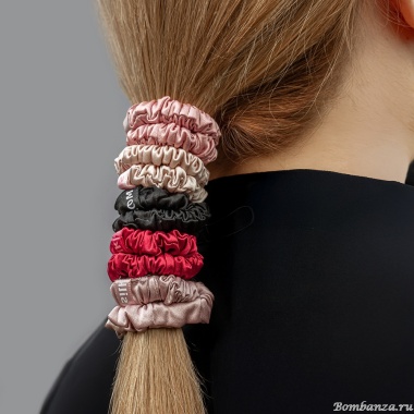 Набор резинок для волос 5 штук 100% шелк, SS1005.1 R