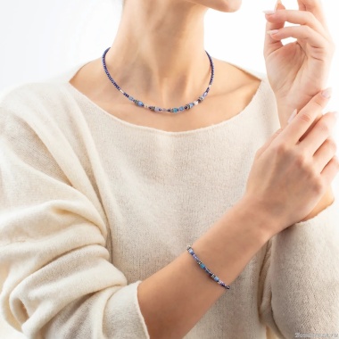 Колье Coeur de Lion, Blue, 4565/10-0700 Колье Coeur de Lion, Blue, 4565/10-0700