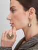 Серьги Fiore di Firenze PAVONE ART NOUVEAU OR3119 GR