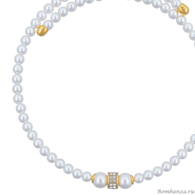 Колье Fiore Luna, Cylinder Crystal, B2409PE-N02.2 BW/G