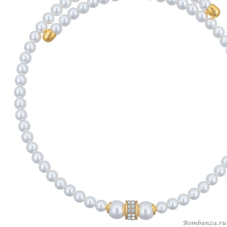 Колье Fiore Luna, Cylinder Crystal, B2409PE-N02.2 BW/G