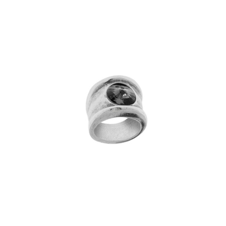 Кольцо VIDDA, Sweet, с кристаллом Swarovski, VD24.1-01842 серый, 17
