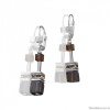 Серьги Coeur de Lion GeoCUBE®, Brown, 4017/20-1100 Серьги Coeur de Lion GeoCUBE®, Brown, 4017/20-1100