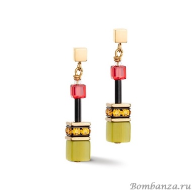 Пусеты Coeur de Lion, Multicolor Indian Summer 2838/21-1585 Пусеты Coeur de Lion, Multicolor Indian Summer 2838/21-1585