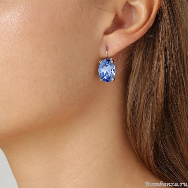 Серьги Dyrberg Kern, CHANTAL SS LIGHT BLUE, 440096 Серьги Dyrberg Kern, CHANTAL SS LIGHT BLUE, 440096