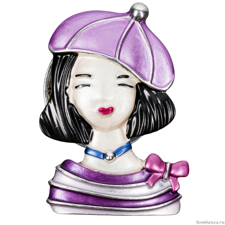 Брошь Shadore, Девочка в берете