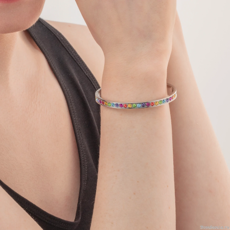 Браслет Coeur de Lion, Multicolour Silver 17 см 0131/33-1517. Германия