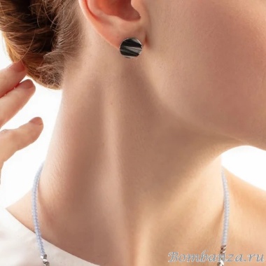 Серьги Coeur de Lion, Silver, 0143/21-1700 Серьги Coeur de Lion, Silver, 0143/21-1700