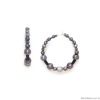 Серьги Nature Bijoux, Blue pearl, с жемчугом и кожей, NB24.2-12-79410 черный Серьги Nature Bijoux, Blue pearl, с жемчугом и кожей, NB24.2-12-79410 черный