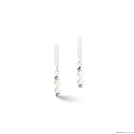 Пусеты Coeur de Lion, White-Silver, 1120/21-1417. Германия