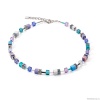 Колье Coeur de Lion, Turquoise-Purple 2839/10-0608 Колье Coeur de Lion, Turquoise-Purple 2839/10-0608. Германия