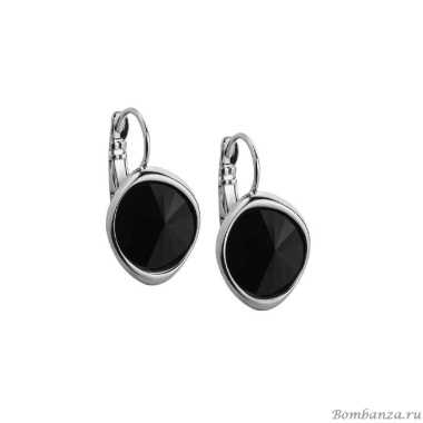 Серьги Fiore Luna, Jet Серьги Fiore Luna, Jet