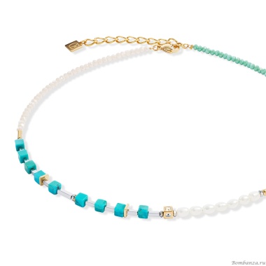 Колье Coeur de Lion, Turquoise-Green, 1126/10-0605 Колье Coeur de Lion, Turquoise-Green, 1126/10-0605