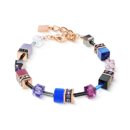 Браслет Coeur de Lion, Purple-Blue, 2838/30-0807