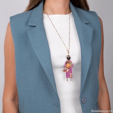 Подвеска Miamelie, кукла Джэсси, MiA-2408-CL5863 золотистый