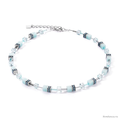Колье Coeur de Lion, Light Aqua, 4020/10-2020 Колье Coeur de Lion, Light Aqua, 4020/10-2020