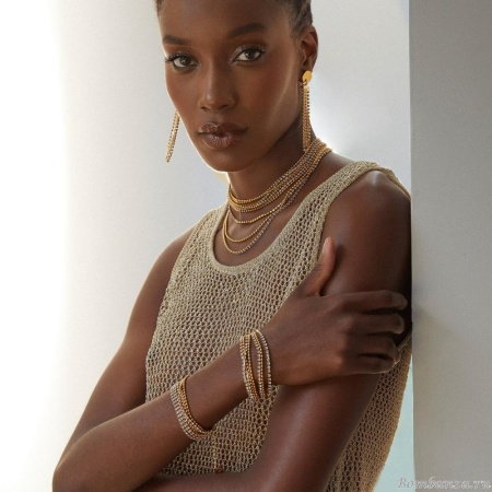 Колье VIDDA, Eternity, с кристаллами Swarovski, VD23.2-01780 голубой