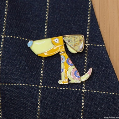 Брошь Shadore, Собака