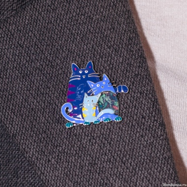 Брошь Shadore, Котики