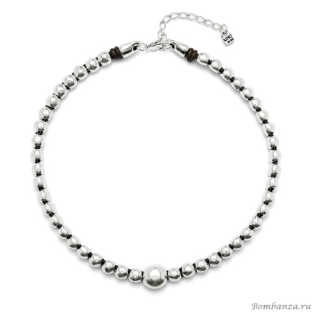 Ожерелье UNOde50 Ser Intrepida, с серебром COL1995MTL0000U