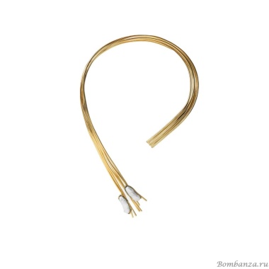 Колье Katerina Vassou, Hesperia, гривна, с жемчугом, KV24.1-308356G золотистый Колье Katerina Vassou, Hesperia, гривна, с жемчугом, KV24.1-308356G золотистый
