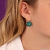 Серьги TARATATA, Bloom, смола, стразы, блестки, микрошарики, TT-W23-11794-104 синий Серьги TARATATA, Bloom, смола, стразы, блестки, микрошарики, TT-W23-11794-104 синий