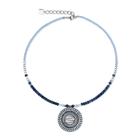 Колье Coeur de Lion, Blue-Silver, 2036/10-0717
