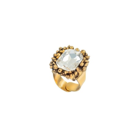 Кольцо Celeste G, разъемное, с кристаллом Swarovski, CS25.1-2081 хрустальный