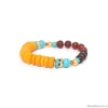 Браслет Nature Bijoux, Lhassa, стрейч, кость, говлит, жемчуг, кокос, NB24.1-13-42542 коричневый Браслет Nature Bijoux, Lhassa, стрейч, кость, говлит, жемчуг, кокос, NB24.1-13-42542 коричневый