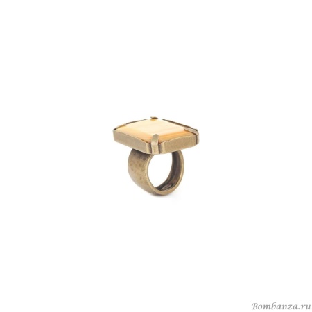 Кольцо Nature Bijoux, Salamandra, разъемное, с перламутром, NB25.1-19-25740 золотистый