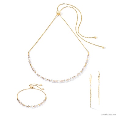 Колье Coeur de Lion, Beige-Gold, 4310/10-1016 Колье Coeur de Lion, Beige-Gold, 4310/10-1016