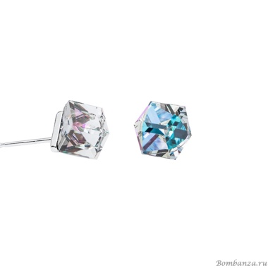 Пусеты Fiore Luna, Crystal Vitrail Light