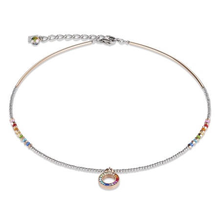 Колье Coeur de Lion, Multicolour small, Crystals Pavé, 4973/10-1500. Германия